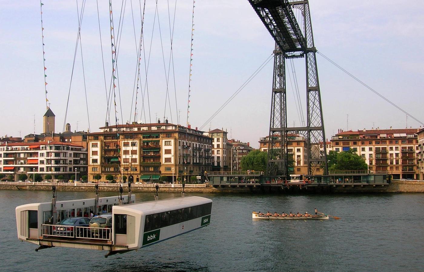 Vizcaya Bridge at Portugalete - The World's Oldest Transporter Bridge