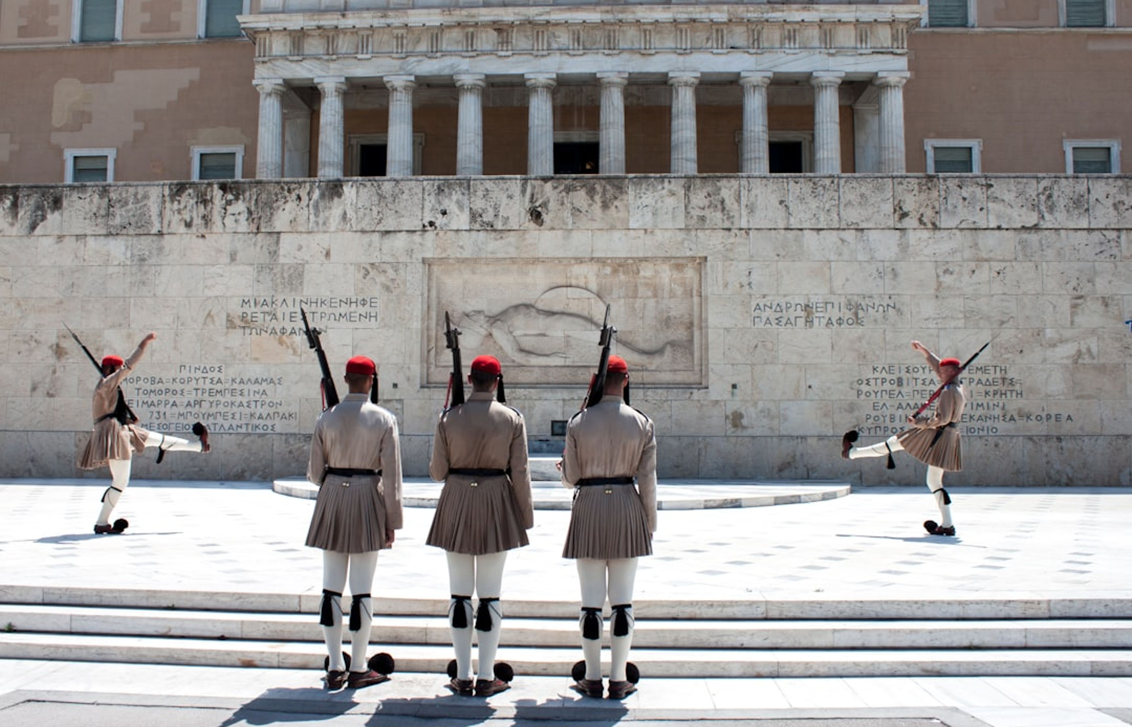 Syntagma Square and Changing of the Guard