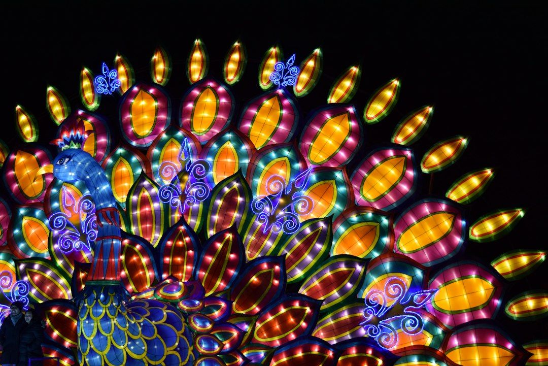 Blossoms of Light at Denver Botanic Gardens - Garden Light Trail