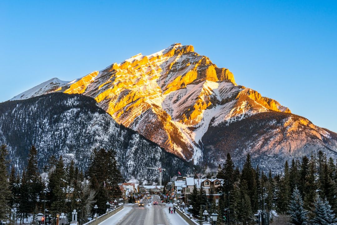 Sulphur Mountain - Twenty-Eight Switchbacks Above the Town of Banff