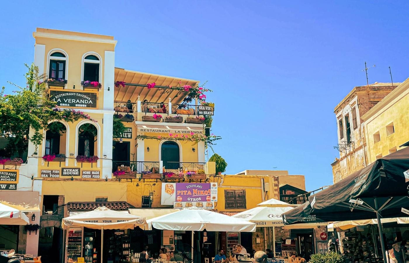 Rhodes Town Food Scene - The Best of Greek Island Life