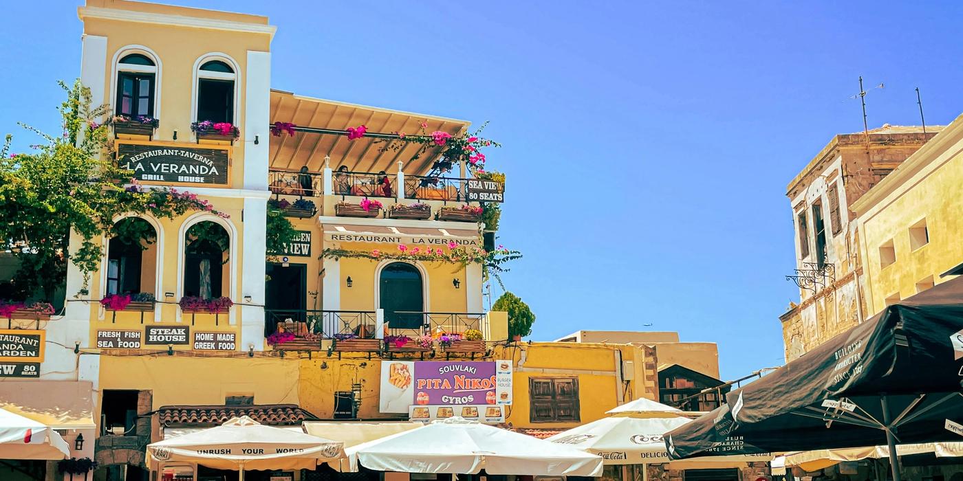 Hotels near Rhodes Town Food Scene