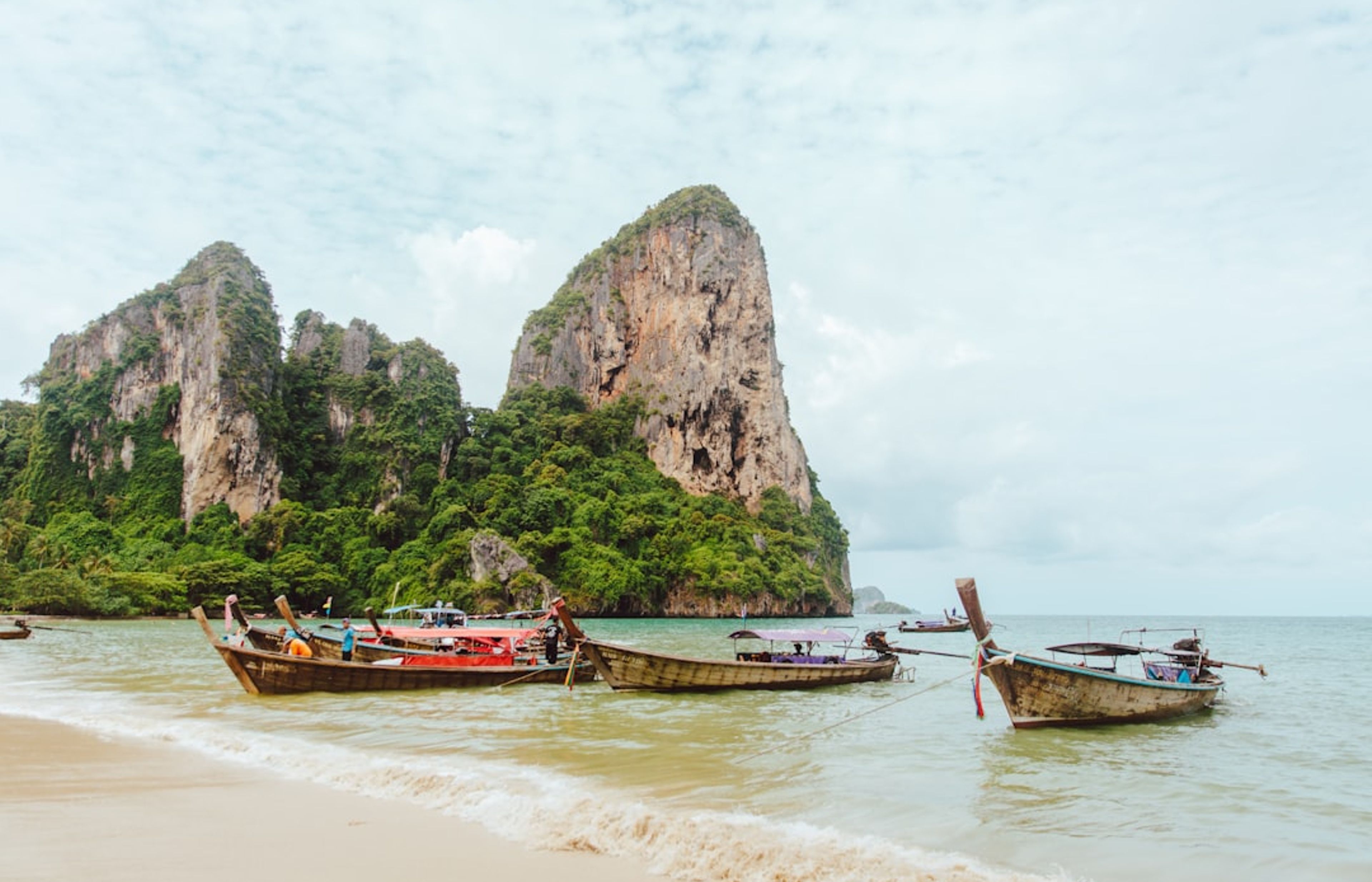 Railay Beach - The Boat-Only Limestone Paradise