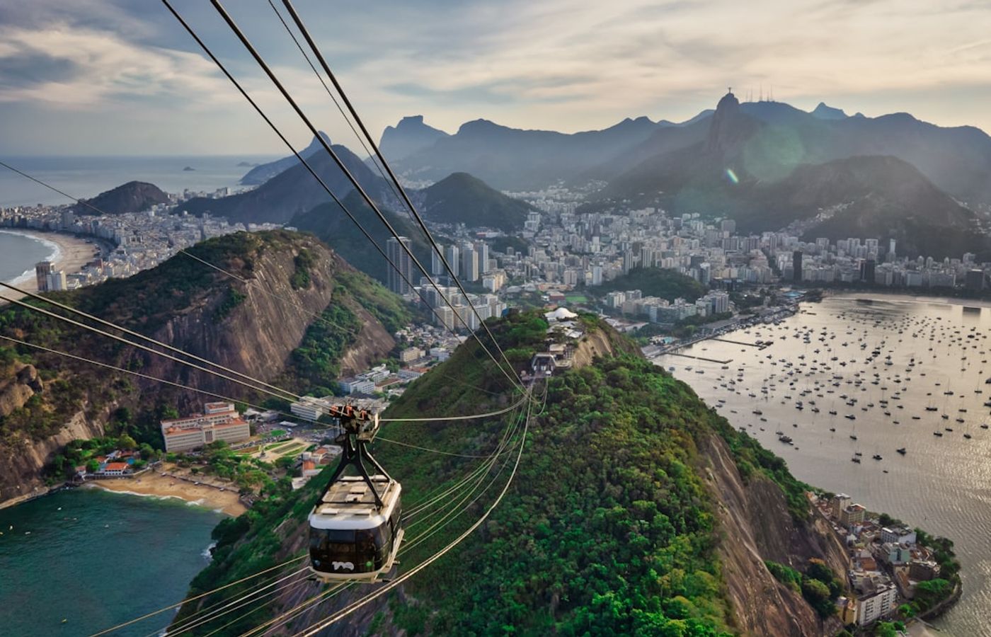 Sugarloaf Mountain - The Two-Stage Cable Car Over Guanabara Bay