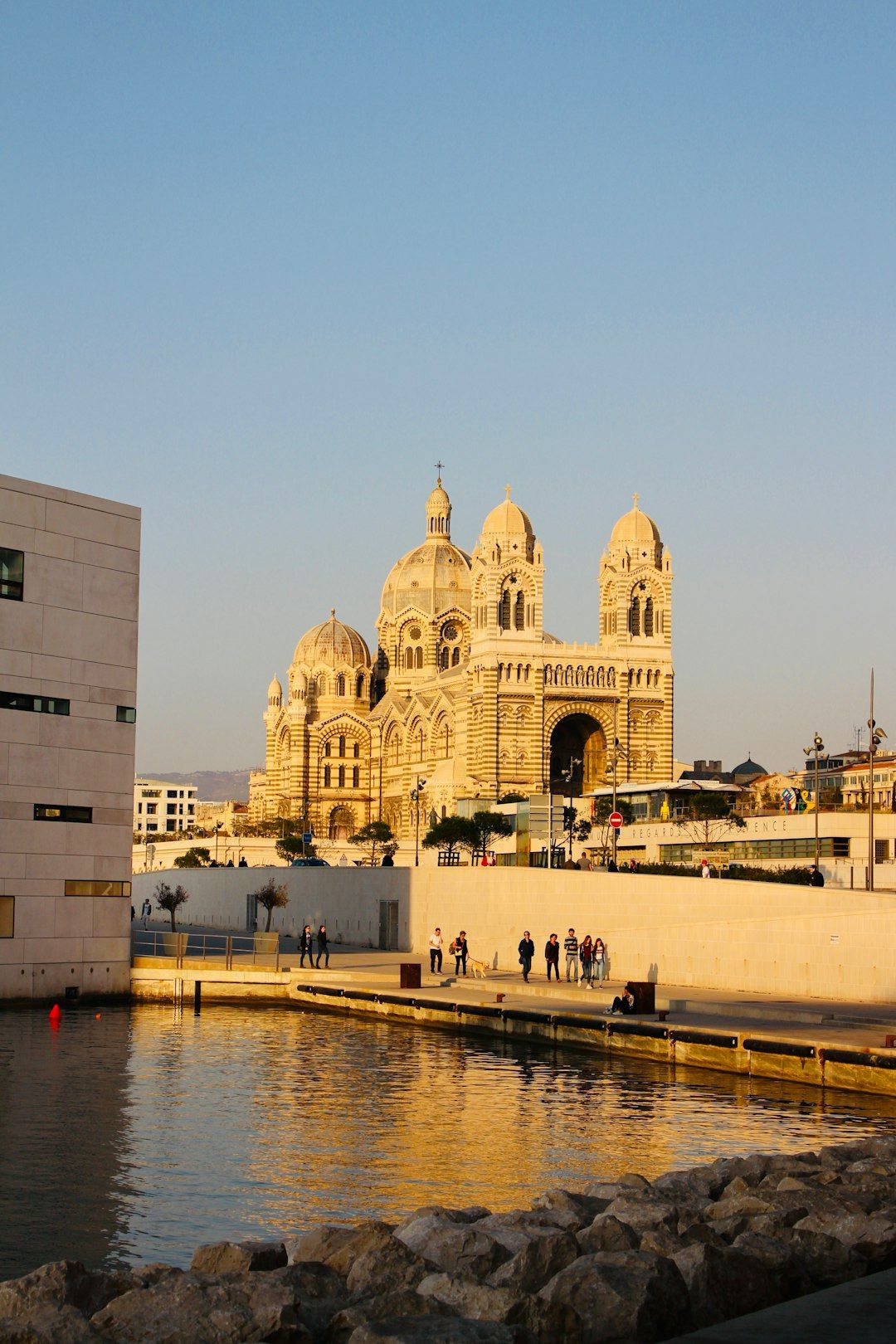 Cathedrale La Major - The Striped Cathedral at the Water's Edge