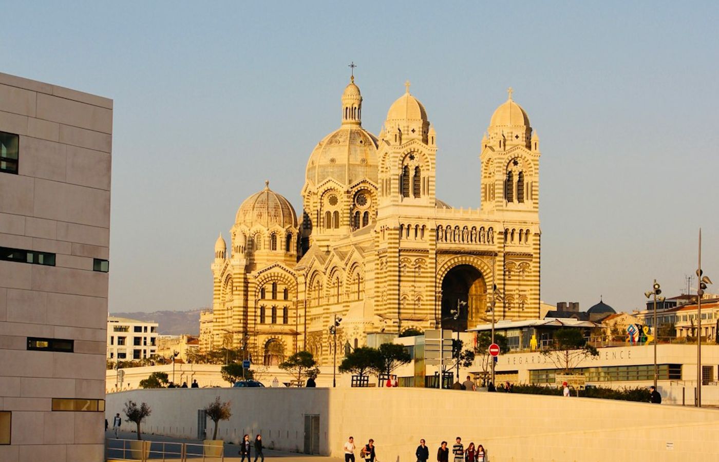Cathedrale La Major - The Striped Cathedral at the Water's Edge