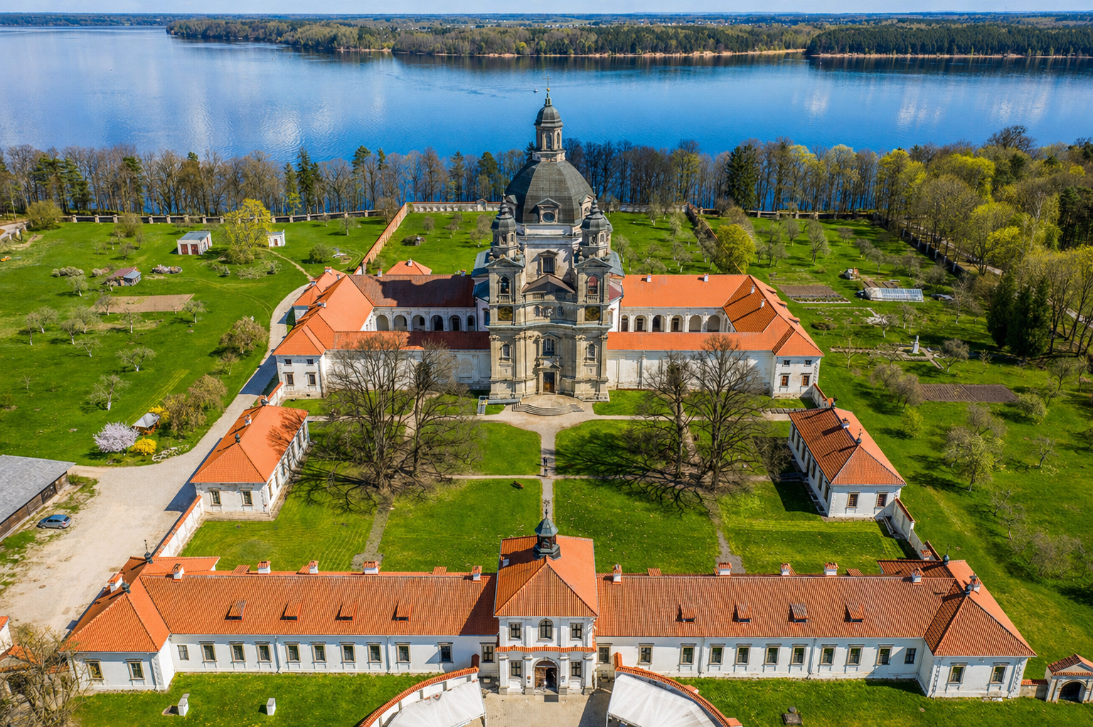Pazaislis Monastery - Baroque Masterpiece on the Kaunas Reservoir
