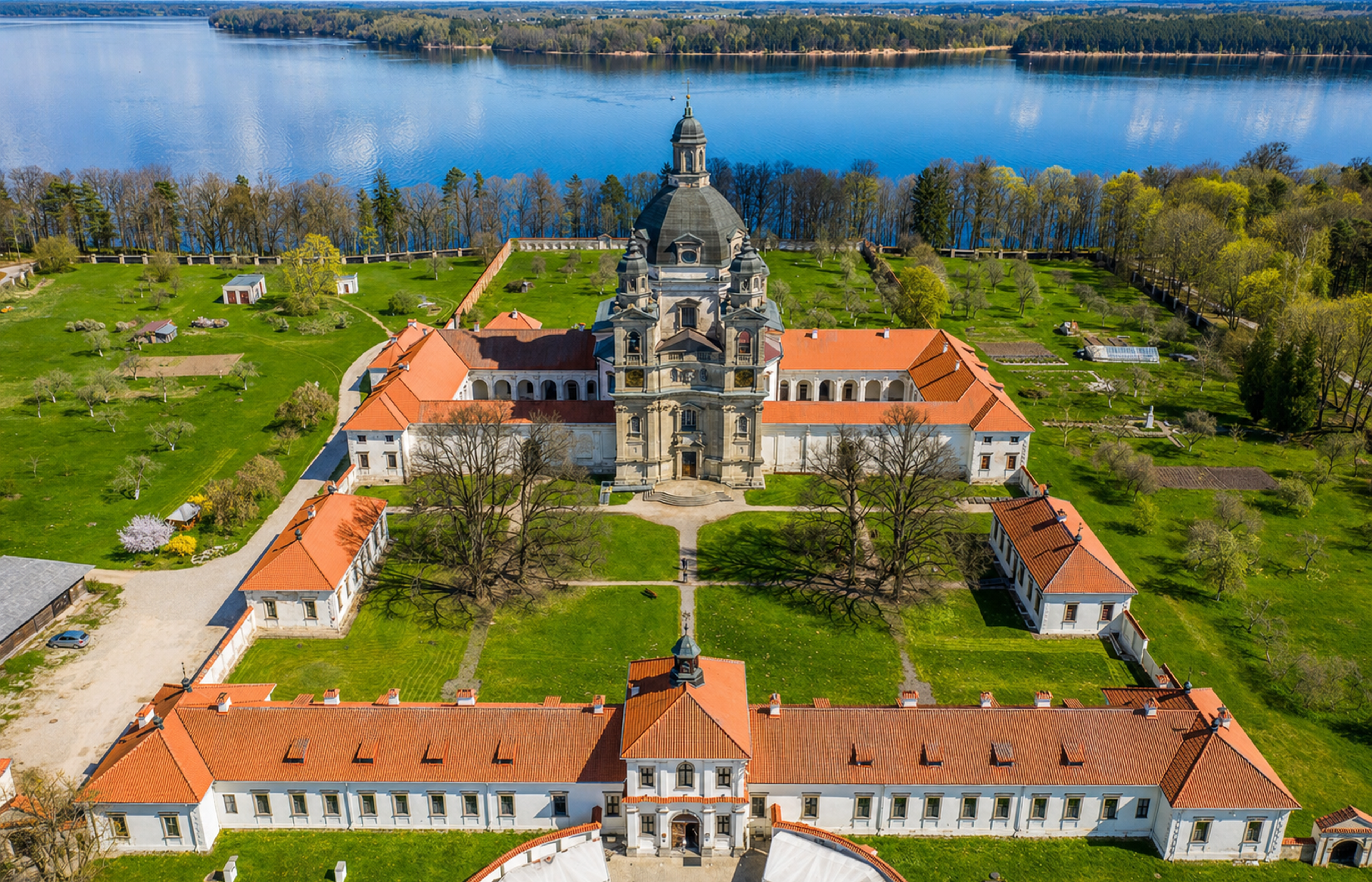 Pazaislis Monastery - Baroque Masterpiece on the Kaunas Reservoir