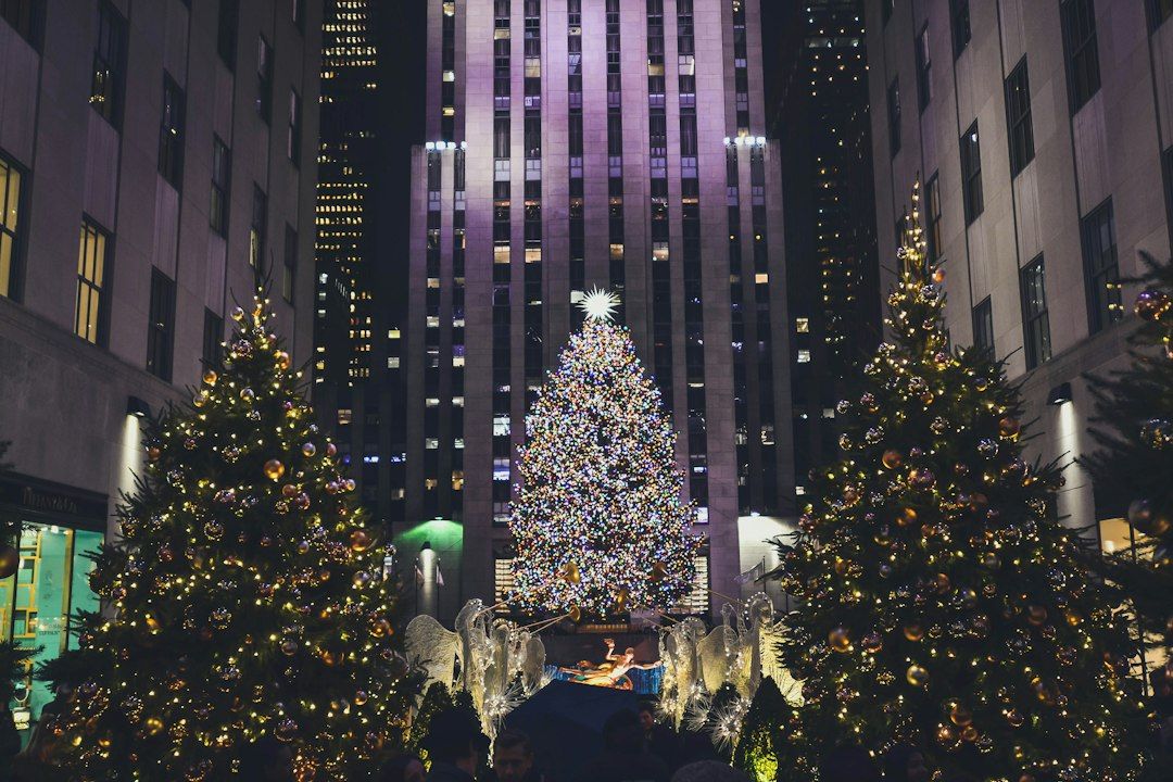 Rockefeller Center Christmas Tree and Fifth Avenue Windows