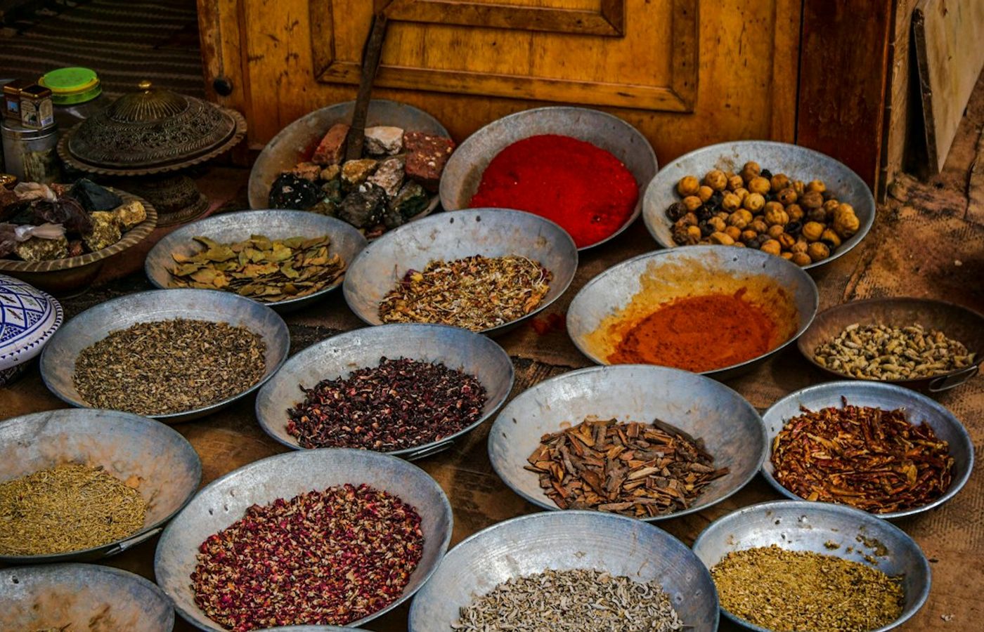 The Spice Bazaar and Eminonu - Chestnut and Pomegranate Season