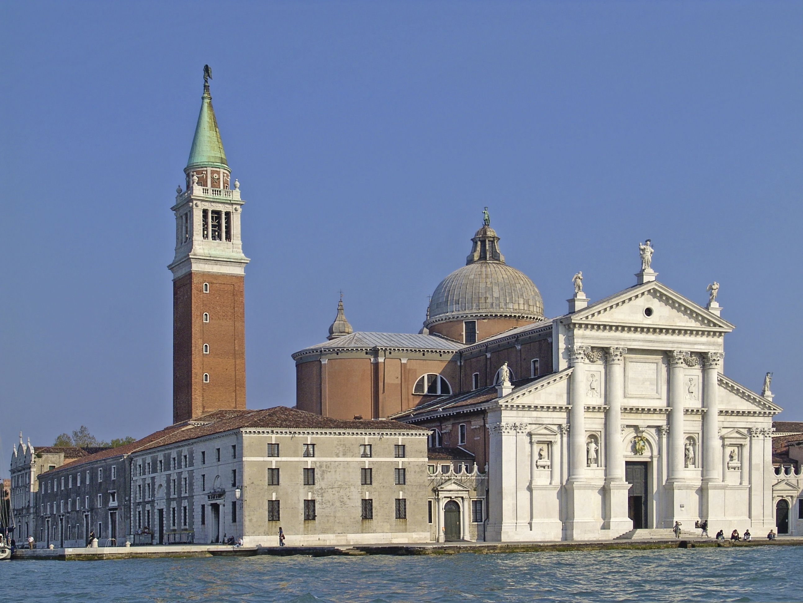 San Giorgio Maggiore - Take the Lift and Look Down on the Crowd You Escaped