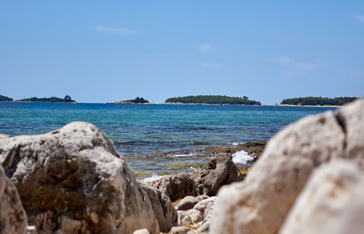 Rovinj Beaches - Rocky Coves and Clear Water