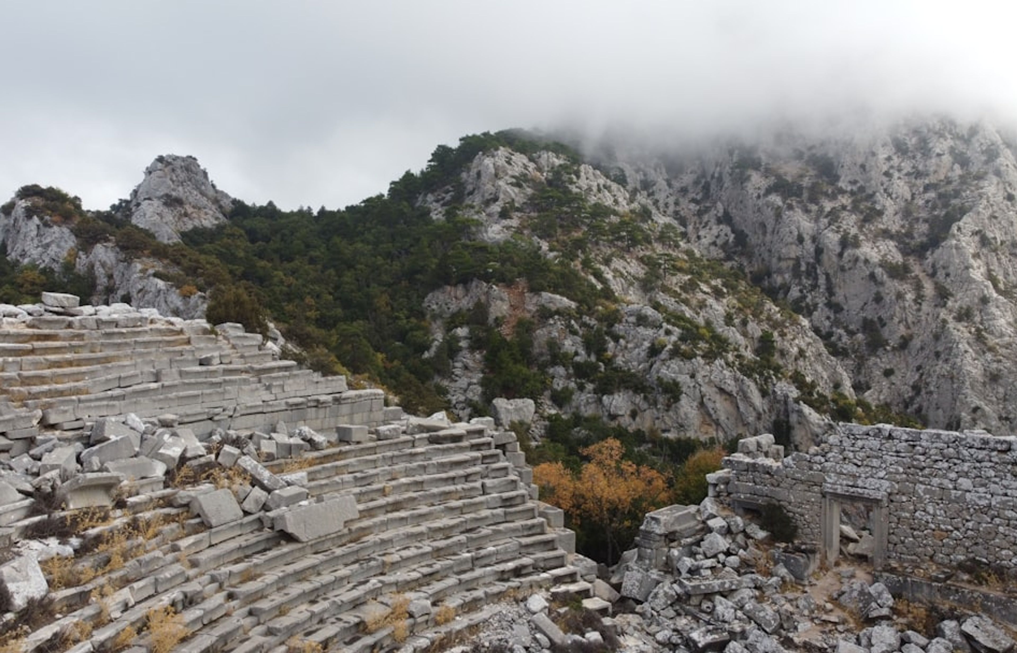 Termessos - A Mountain-Top Ancient City in the Clouds