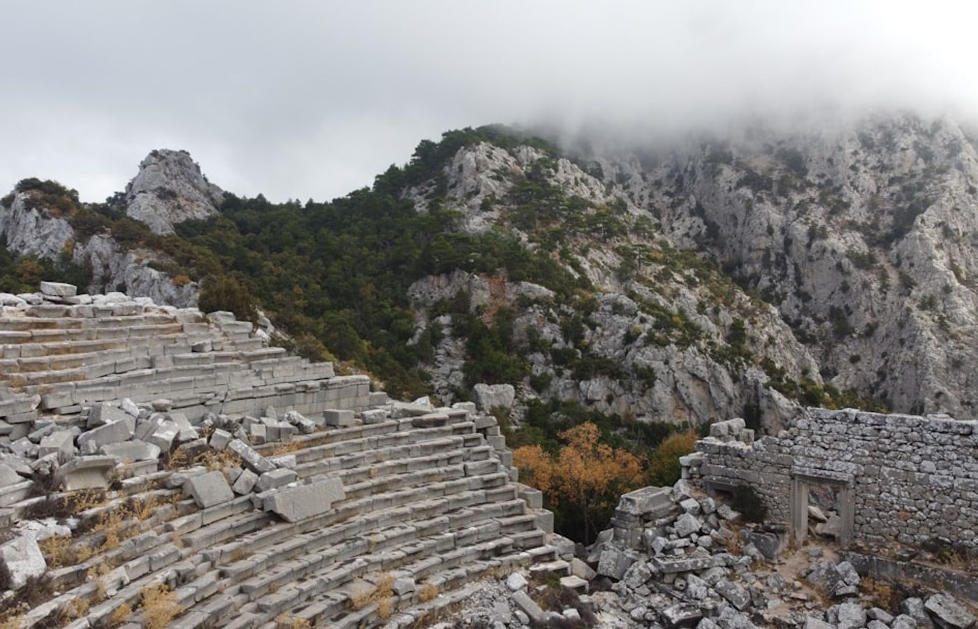 Termessos - A Mountain-Top Ancient City in the Clouds