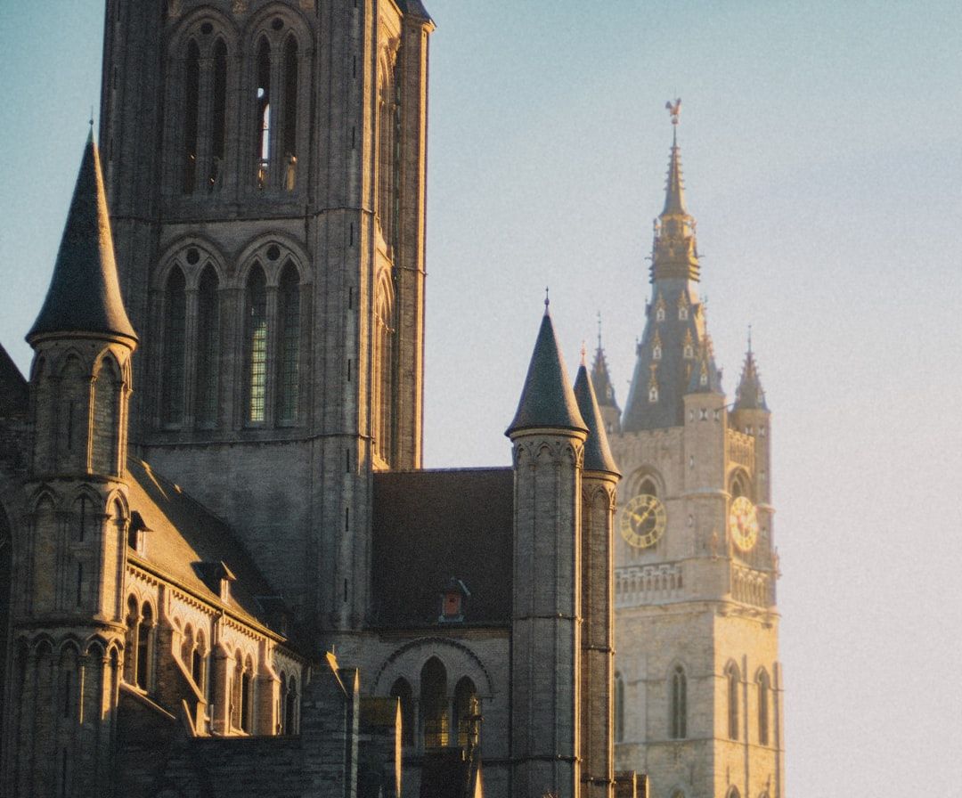 Belfry of Ghent - The Middle of the Three Medieval Towers