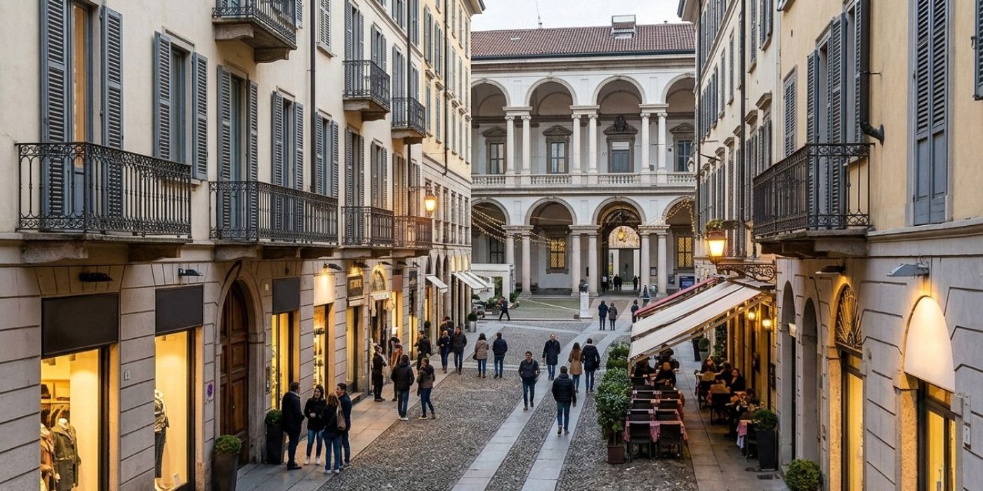 Hotels near Brera District