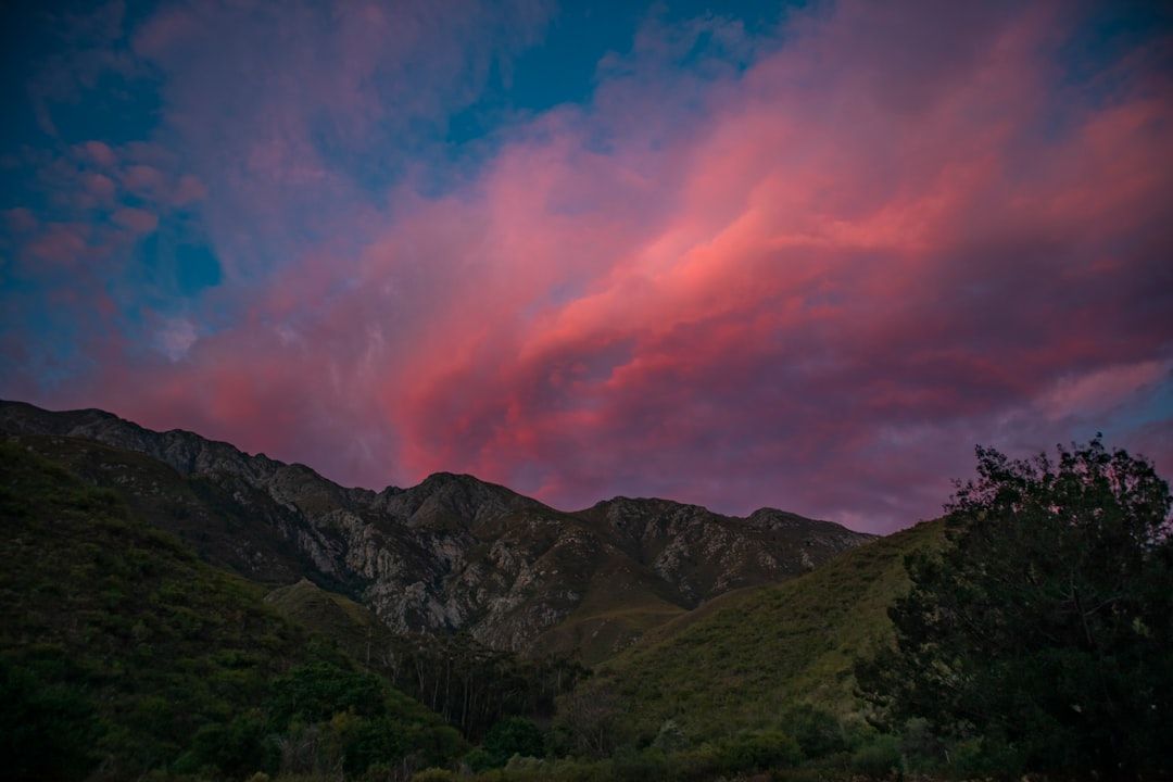 Red and Rose Valley Sunset