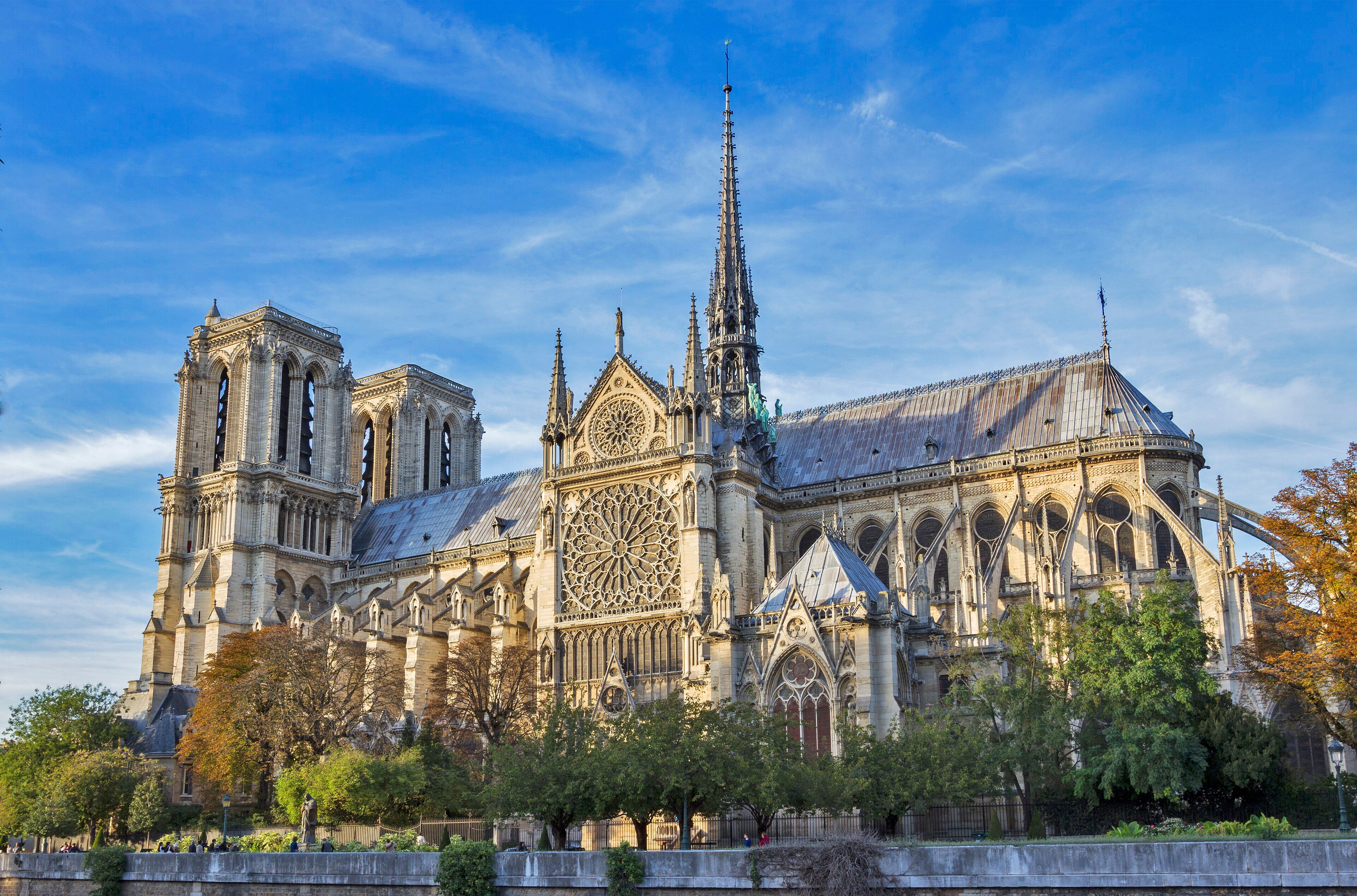 Notre-Dame Towers - Close Up With the Chimeras
