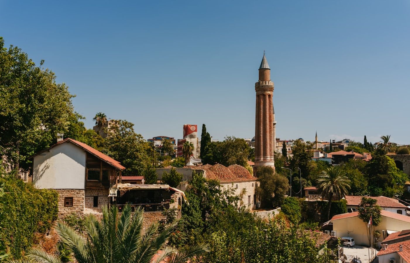 Yivli Minare Mosque - The Iconic Fluted Minaret of Antalya