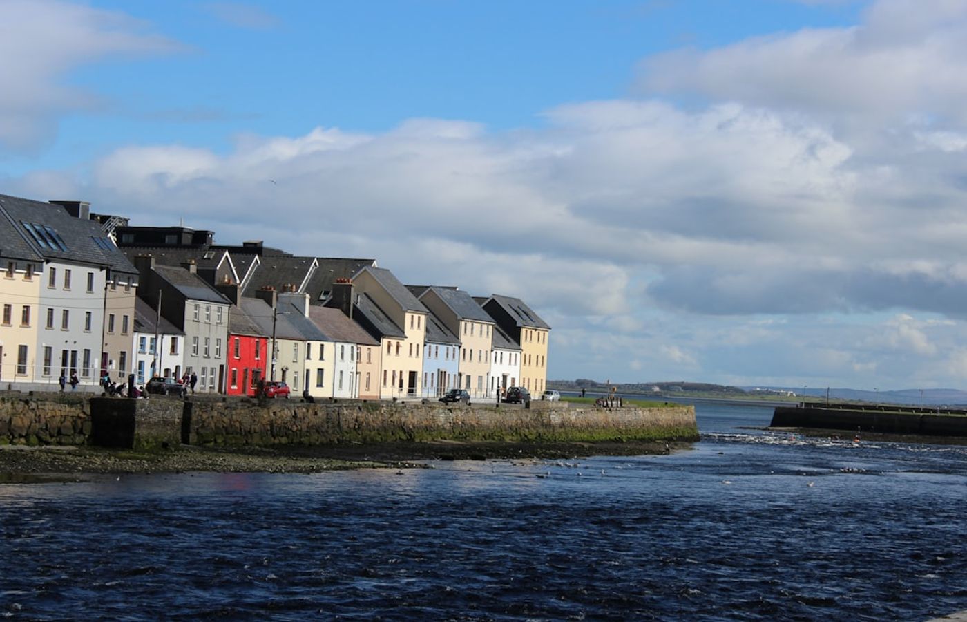 The Spanish Arch and the Long Walk - Where the Corrib Meets Galway Bay