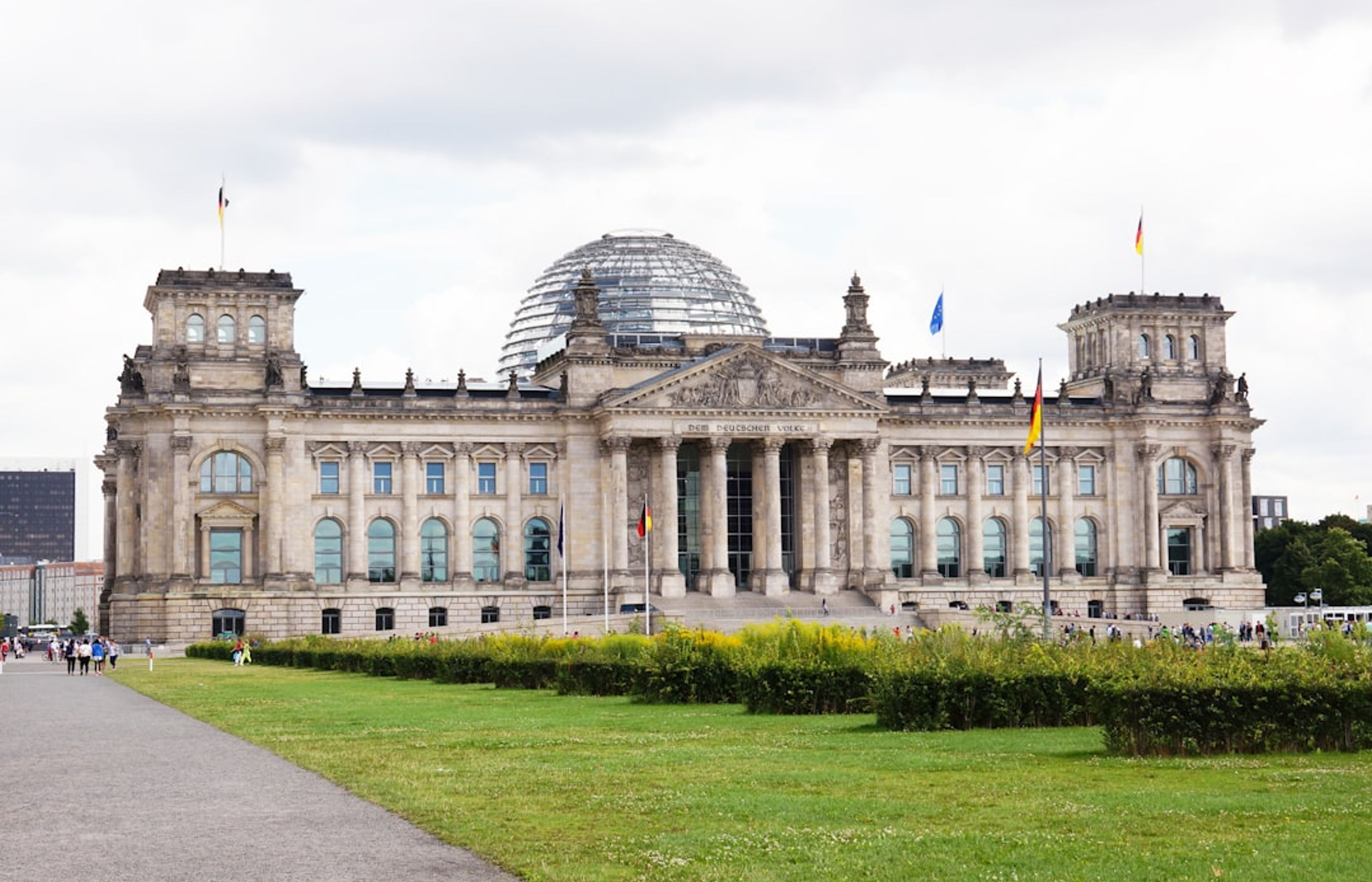 Reichstag Building - The Glass Dome Above the Bundestag