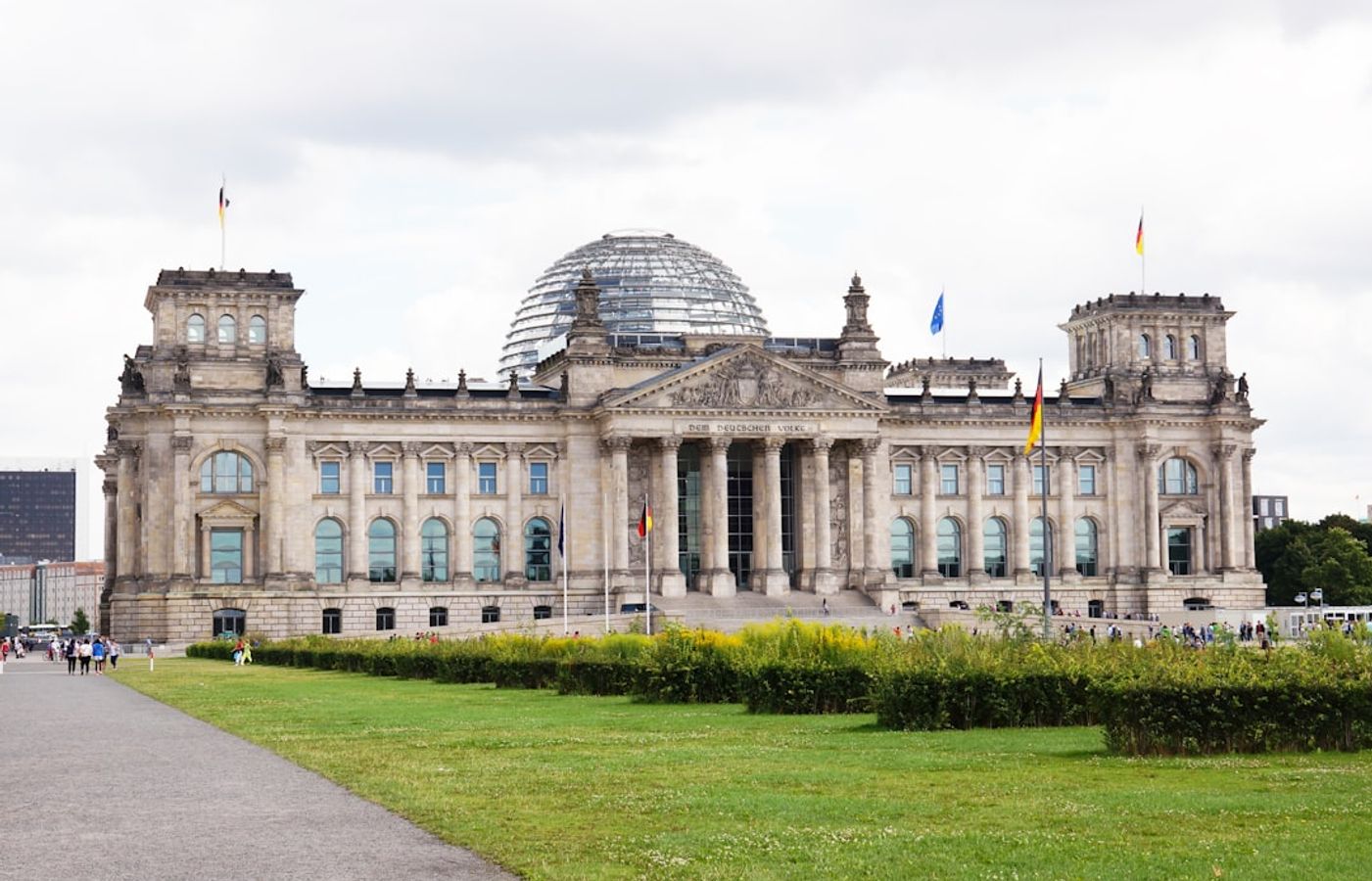 Reichstag Building - The Glass Dome Above the Bundestag