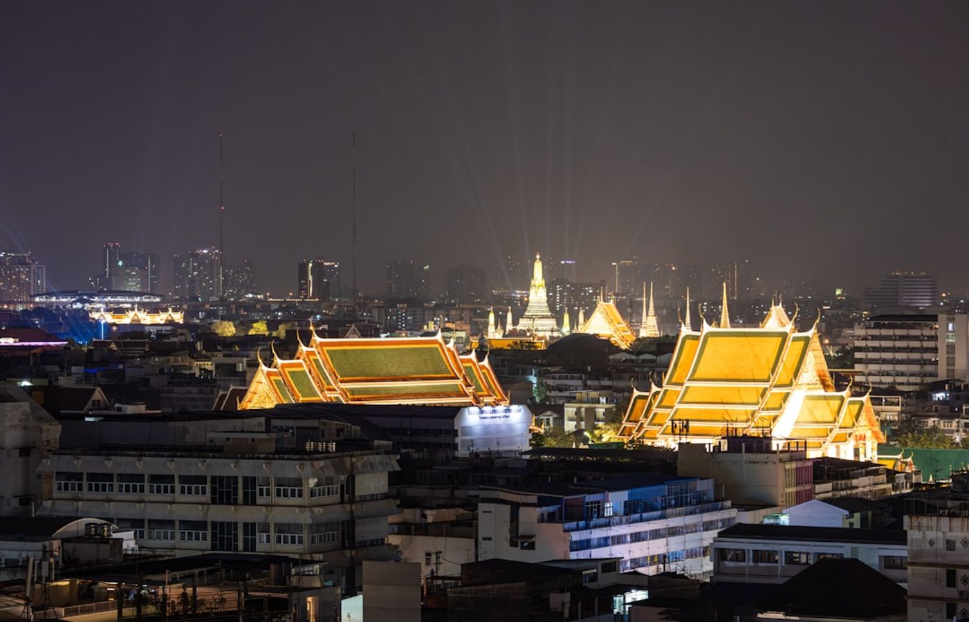 Wat Saket - The Golden Mount with Panoramic City Views
