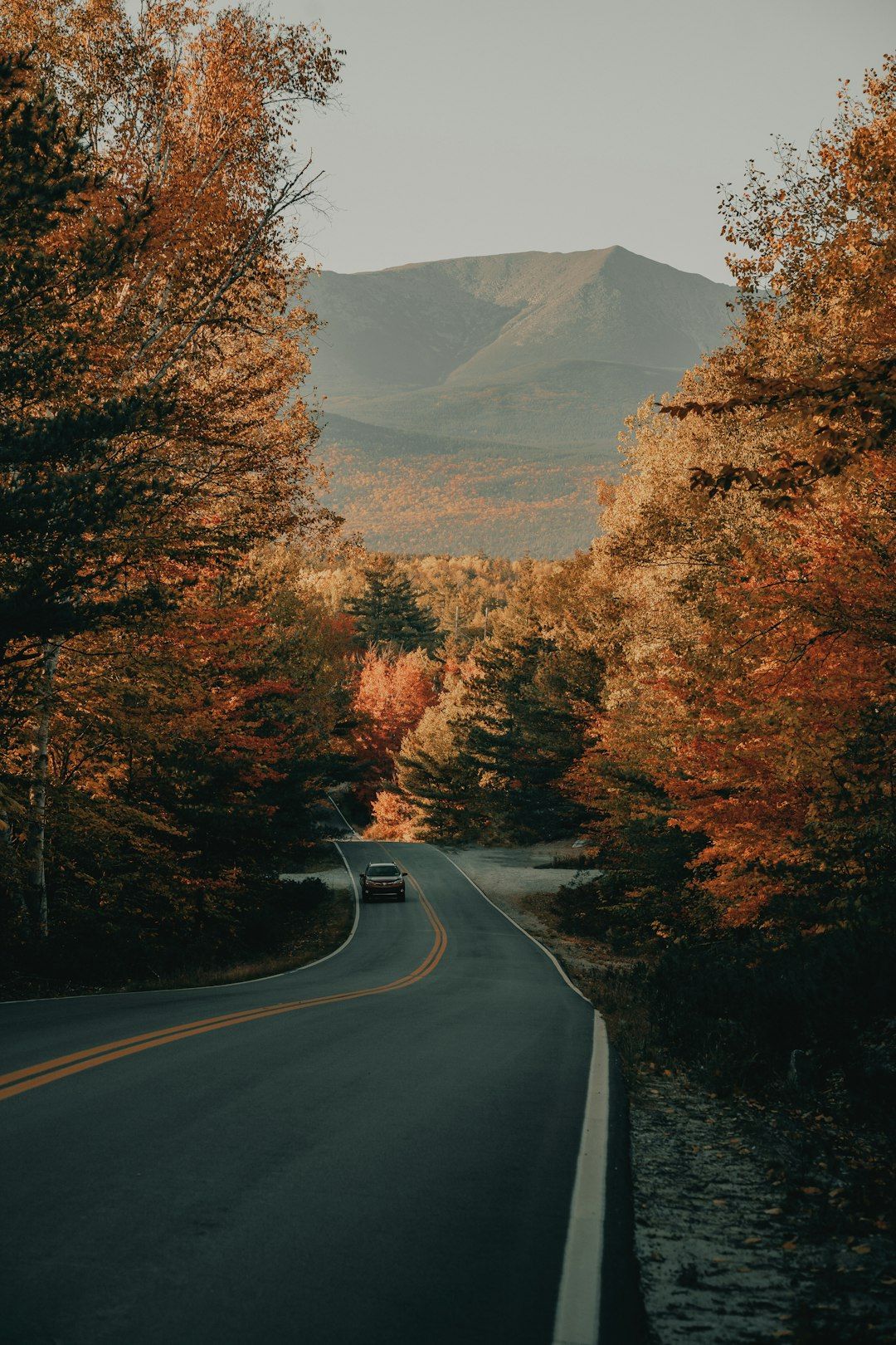 US Route 1 and Camden Hills, Midcoast Maine - Colour Over the Water