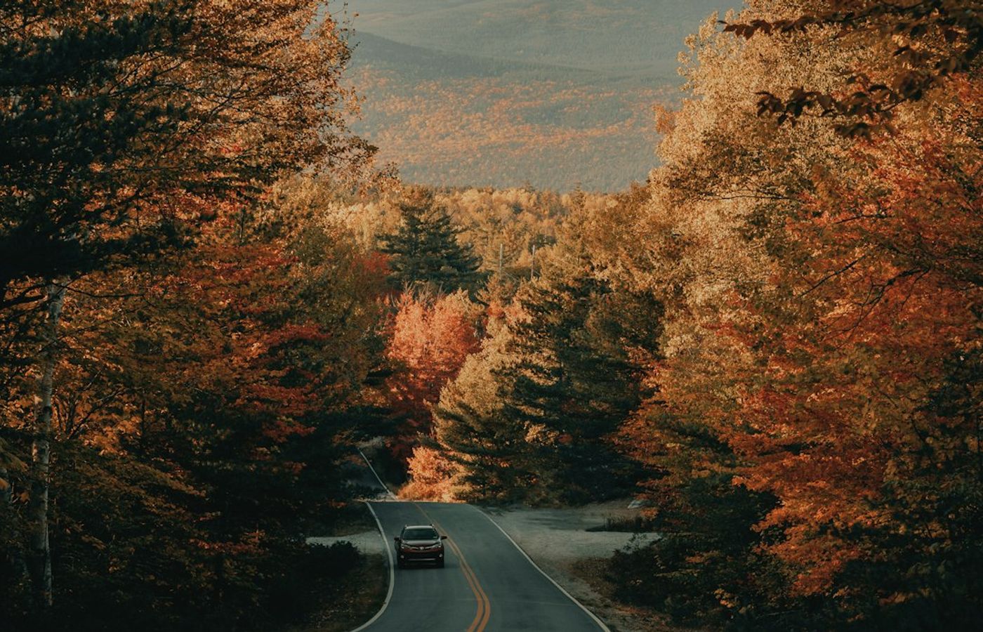 US Route 1 and Camden Hills, Midcoast Maine - Colour Over the Water