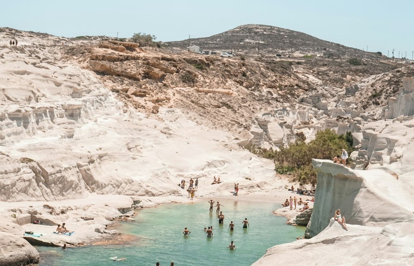 Sarakiniko Beach - The Lunar Coast of the Aegean