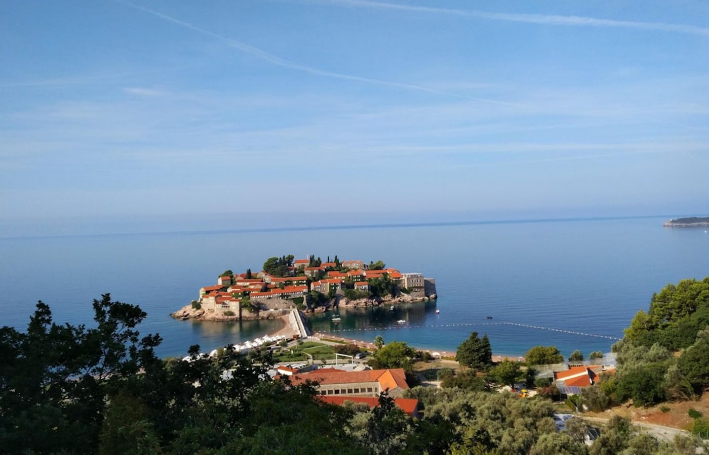 Sveti Stefan - The Iconic Island Viewpoint