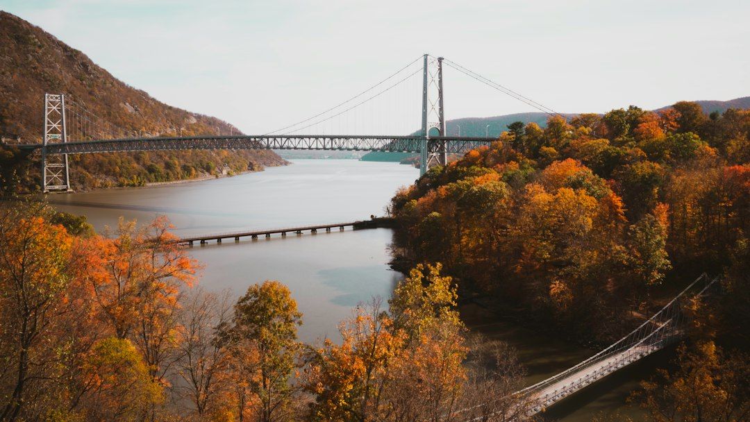 Fort Tryon Park and The Cloisters - Autumn Above the Hudson