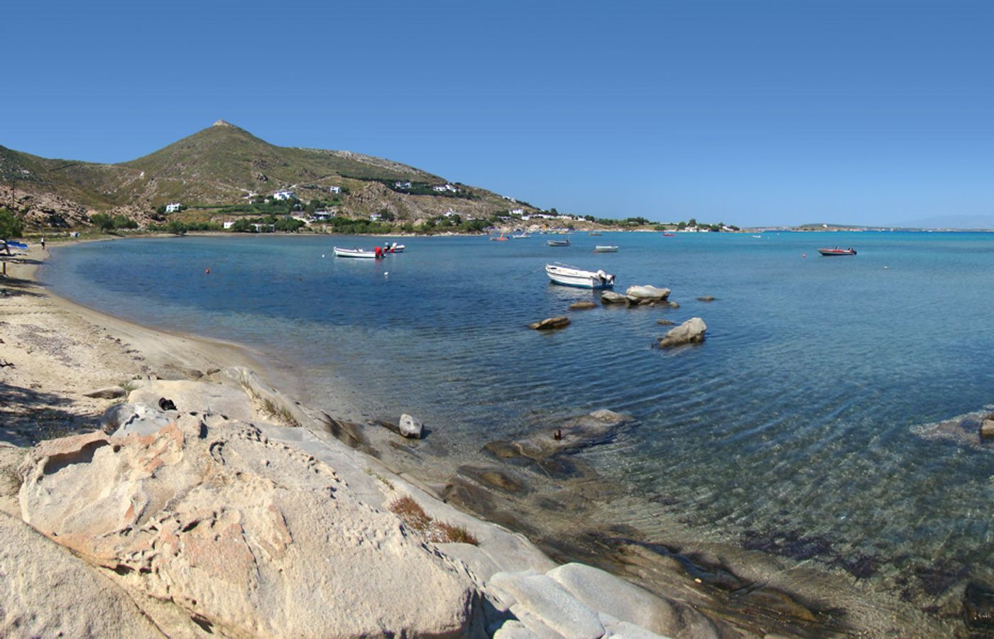 Kolymbithres Beach - The Granite Rock Pools of Paros