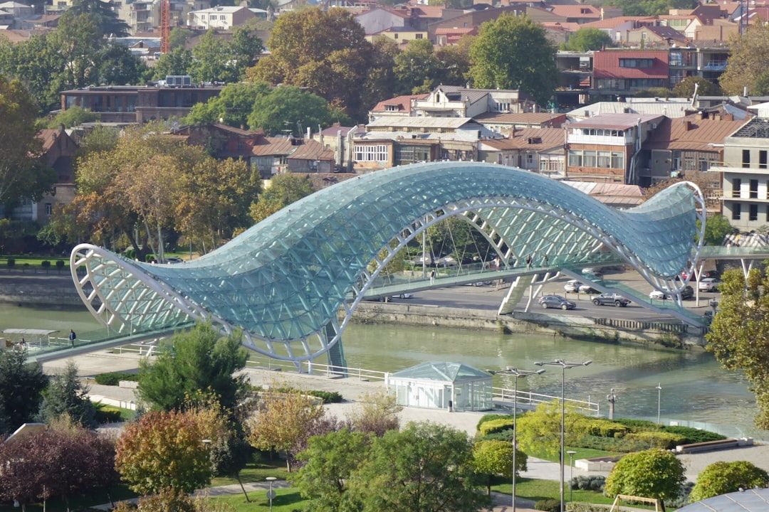 Bridge of Peace - Tbilisi's Striking Modern Footbridge