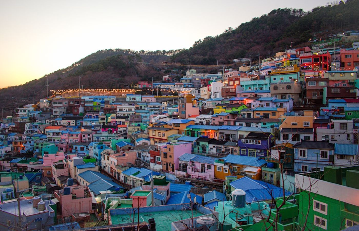 Gamcheon Culture Village - The Painted Hillside Above Saha-gu