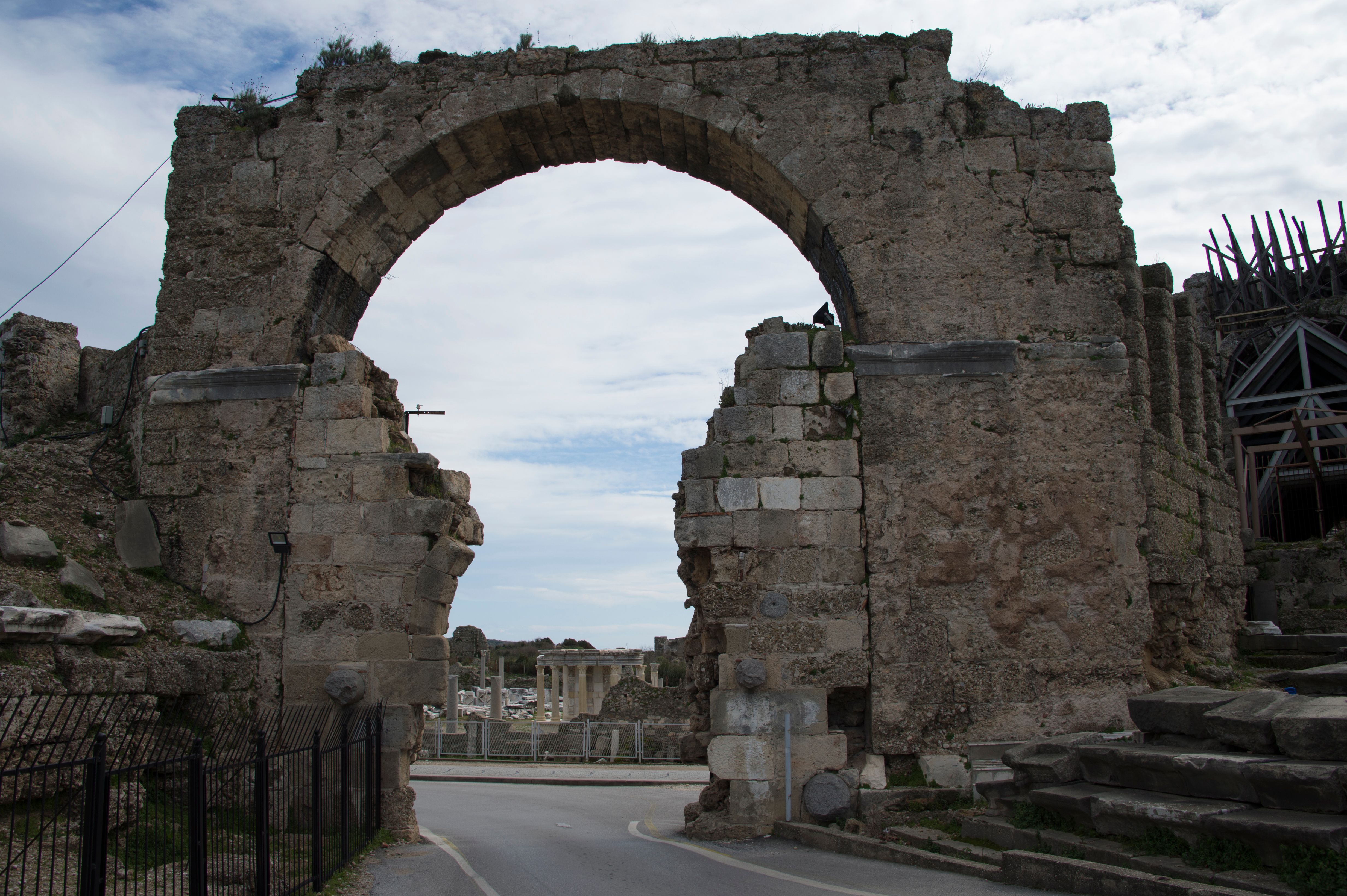 Vespasian Gate and Monumental Fountain