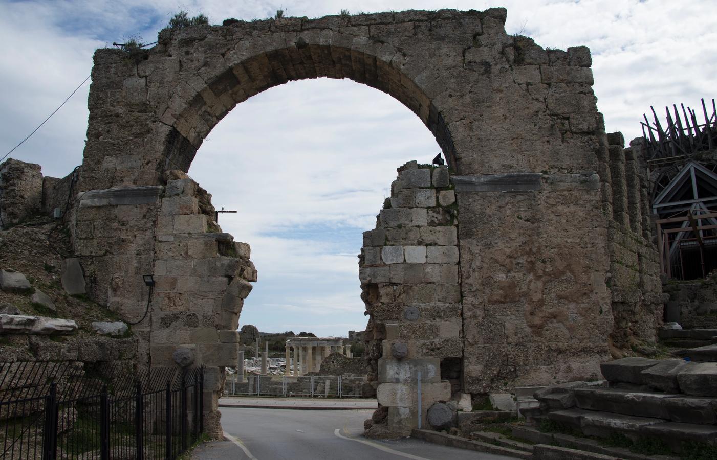 Vespasian Gate and Monumental Fountain