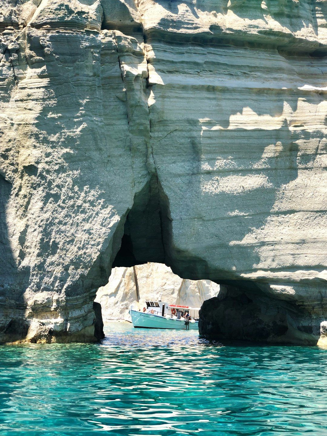 Kleftiko Sea Caves - Pirate Coves Reached Only by Boat