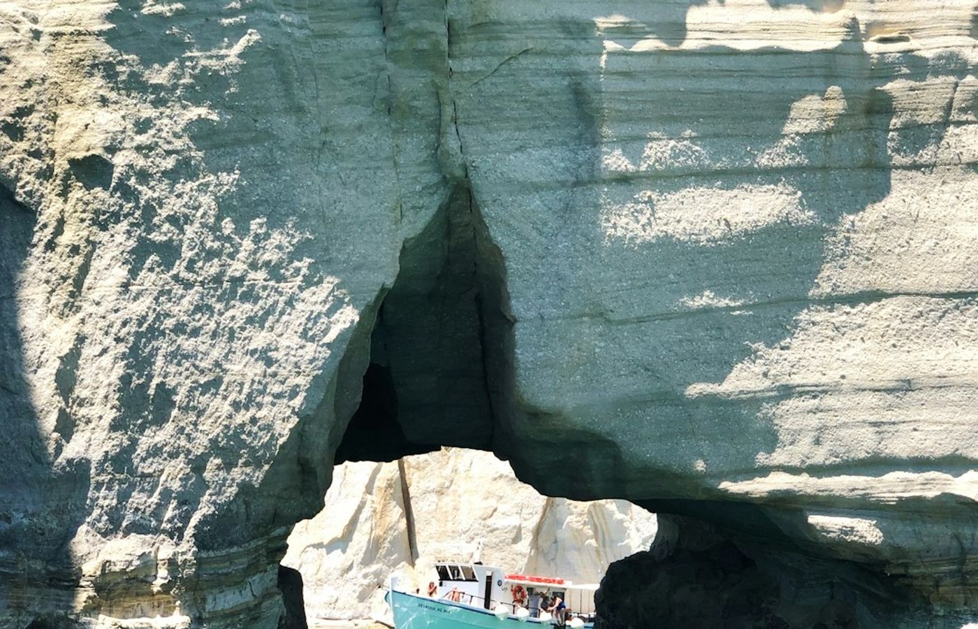 Kleftiko Sea Caves - Pirate Coves Reached Only by Boat