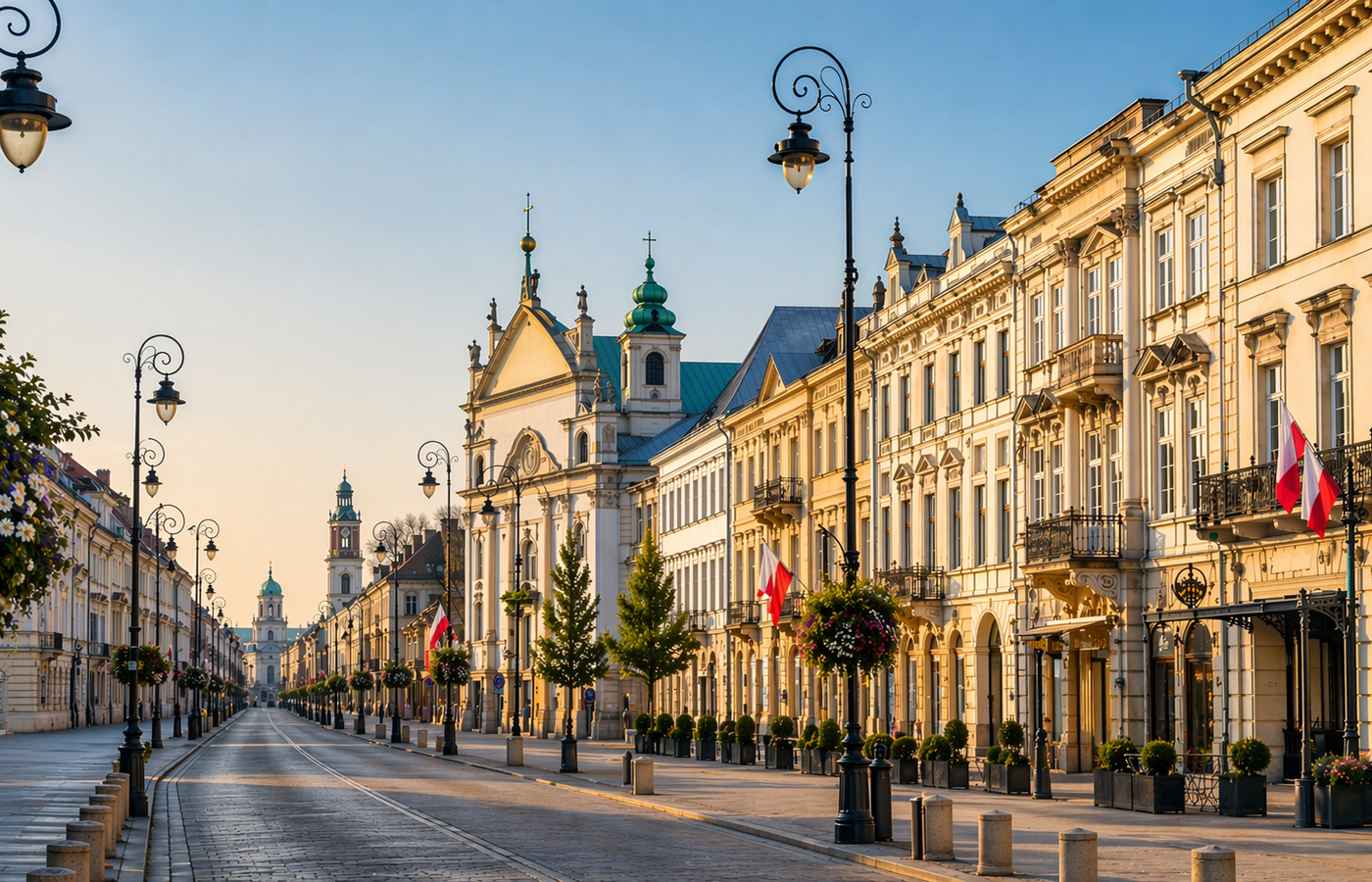 Krakowskie Przedmiescie - Warsaw's Most Elegant Boulevard