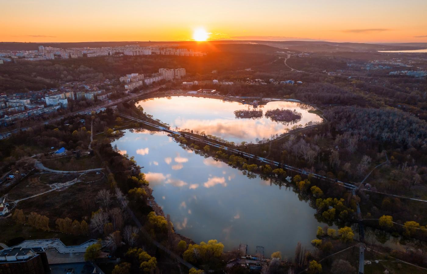 Confluence of the Nemunas and Neris Rivers - Where Two Waterways Shape a City