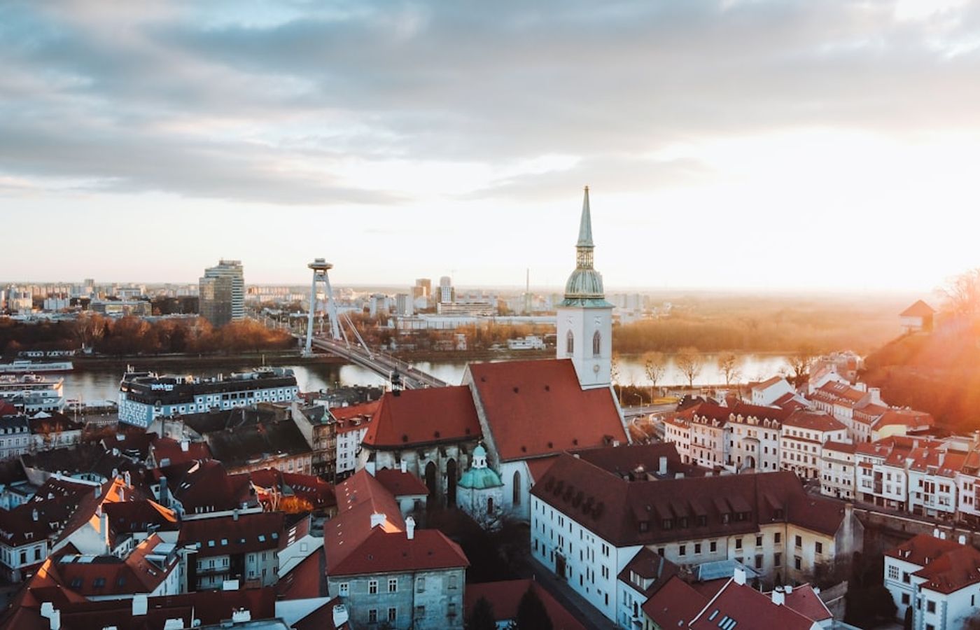 Old Town (Stare Mesto) and Hlavne Namestie - The Medieval Heart of Bratislava