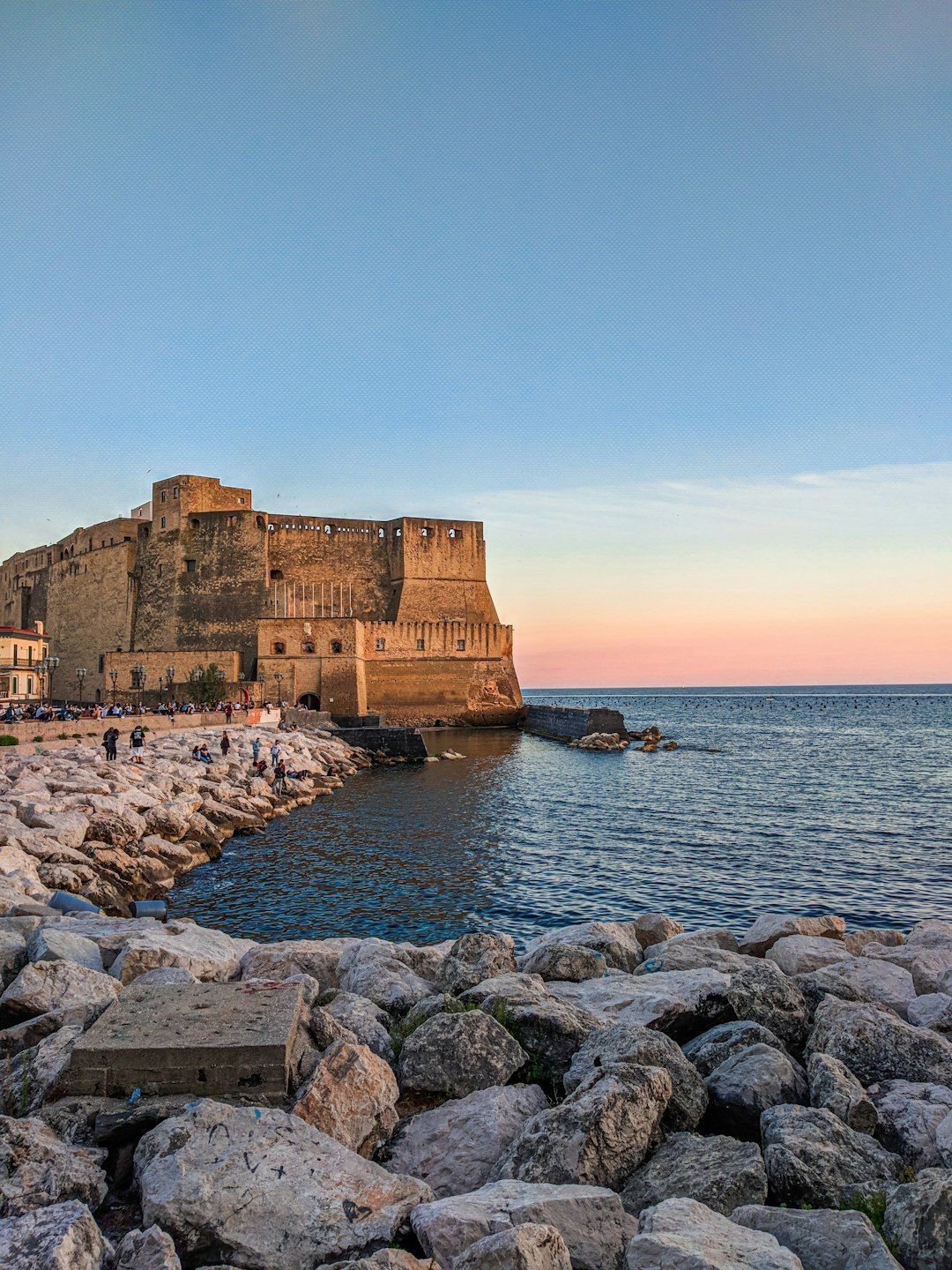 Castel dell'Ovo - The Seafront Castle on Megaride Island