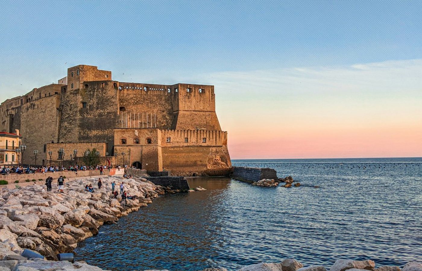 Castel dell'Ovo - The Seafront Castle on Megaride Island
