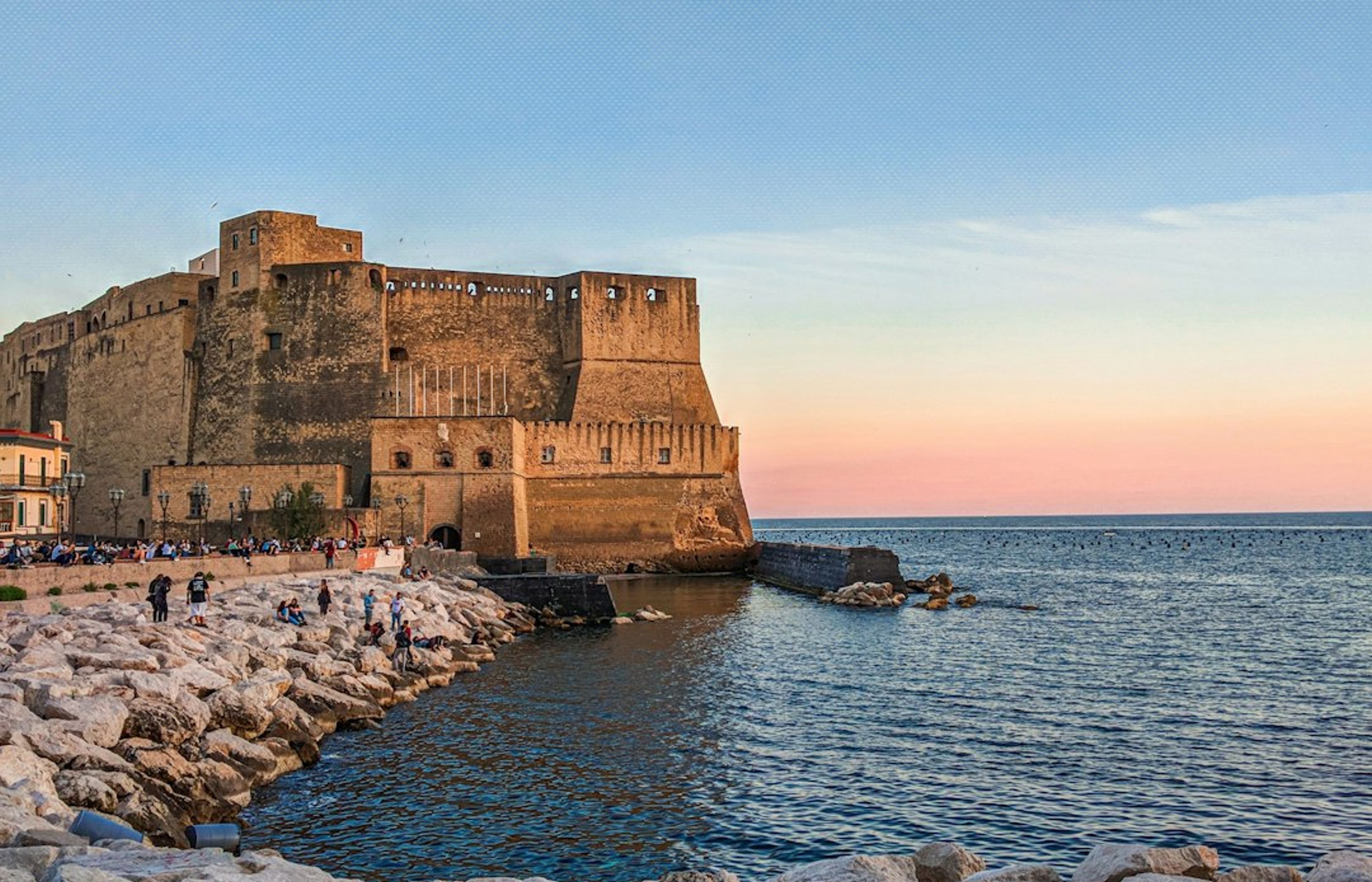 Castel dell'Ovo - The Seafront Castle on Megaride Island