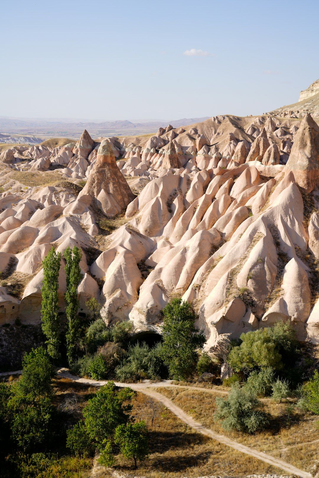 Love Valley (Bağlıdere Vadisi) - The Fairy Chimney Corridor Above Göreme