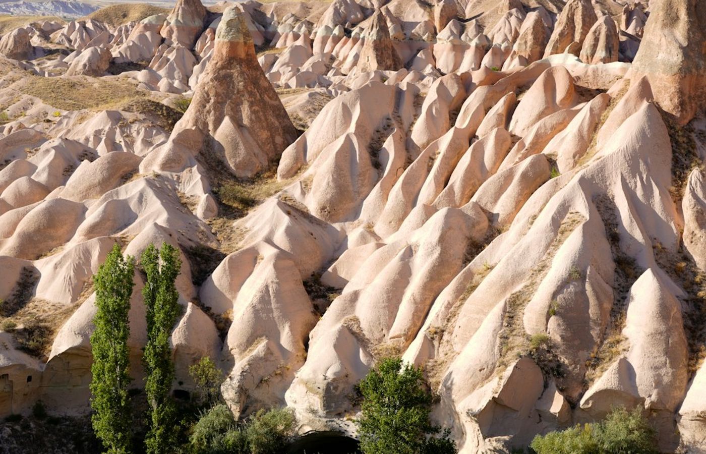 Love Valley (Bağlıdere Vadisi) - The Fairy Chimney Corridor Above Göreme