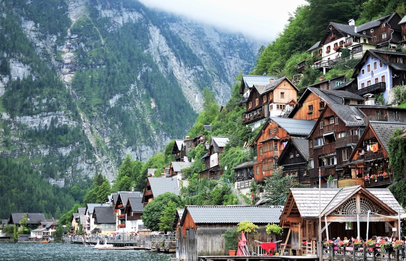 Hallstatt Village Market Square (Marktplatz)