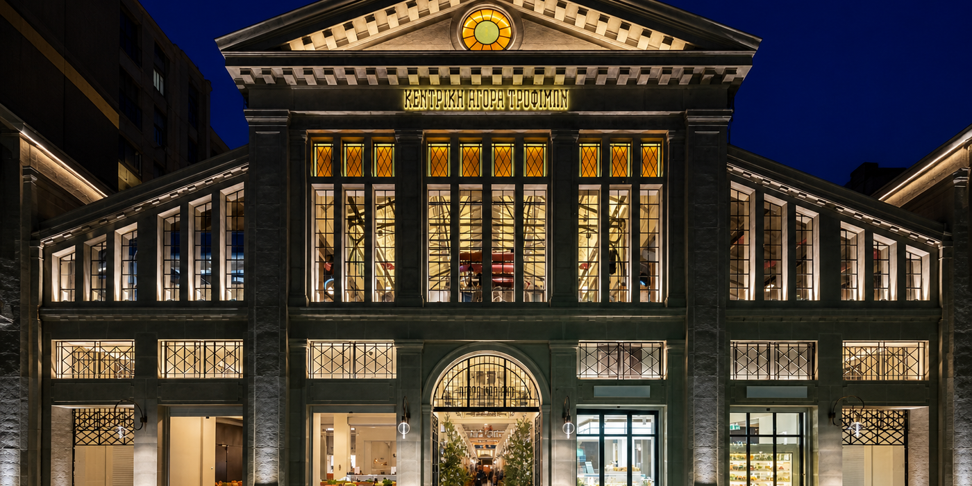 Hotels near Modiano Market
