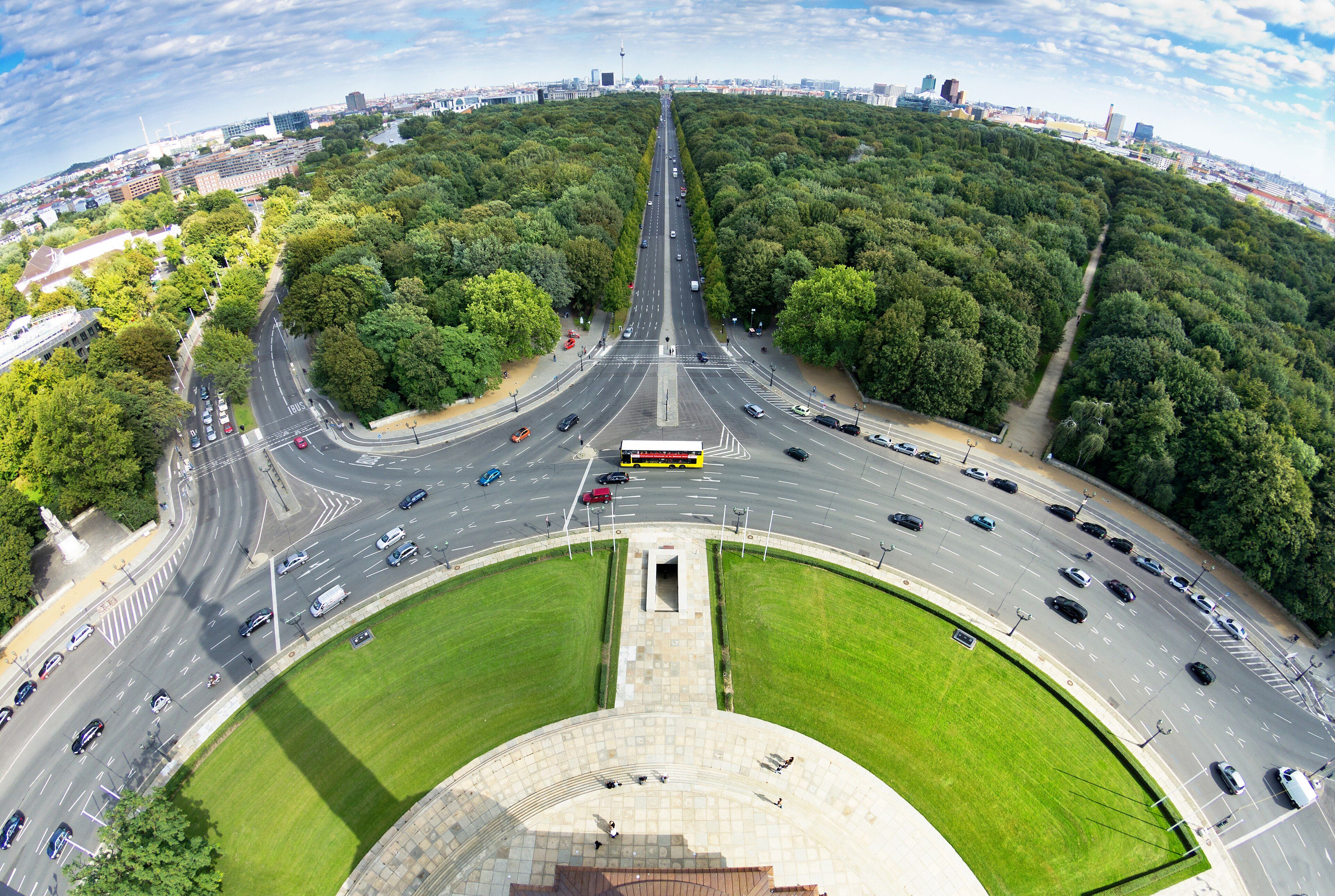 Tiergarten and Victory Column - Berlin's Green Heart